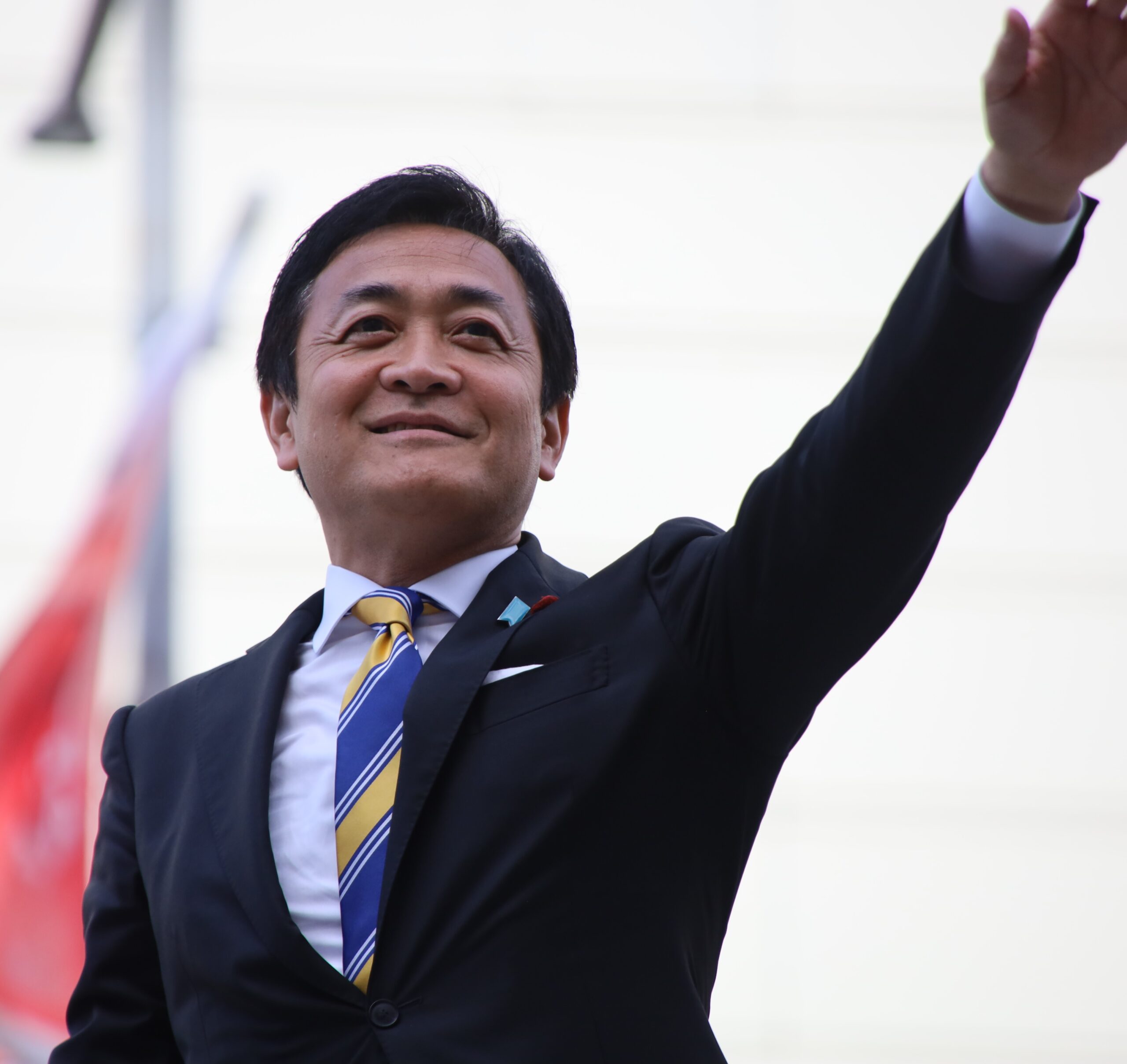 街頭政談演説会　玉木代表
